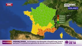 13 départements sont toujours en vigilance orange canicule pour la météo de ce lundi