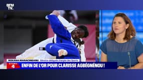 Story 4 : Enfin de l'or pour Clarisse Agbégnénou ! - 27/07