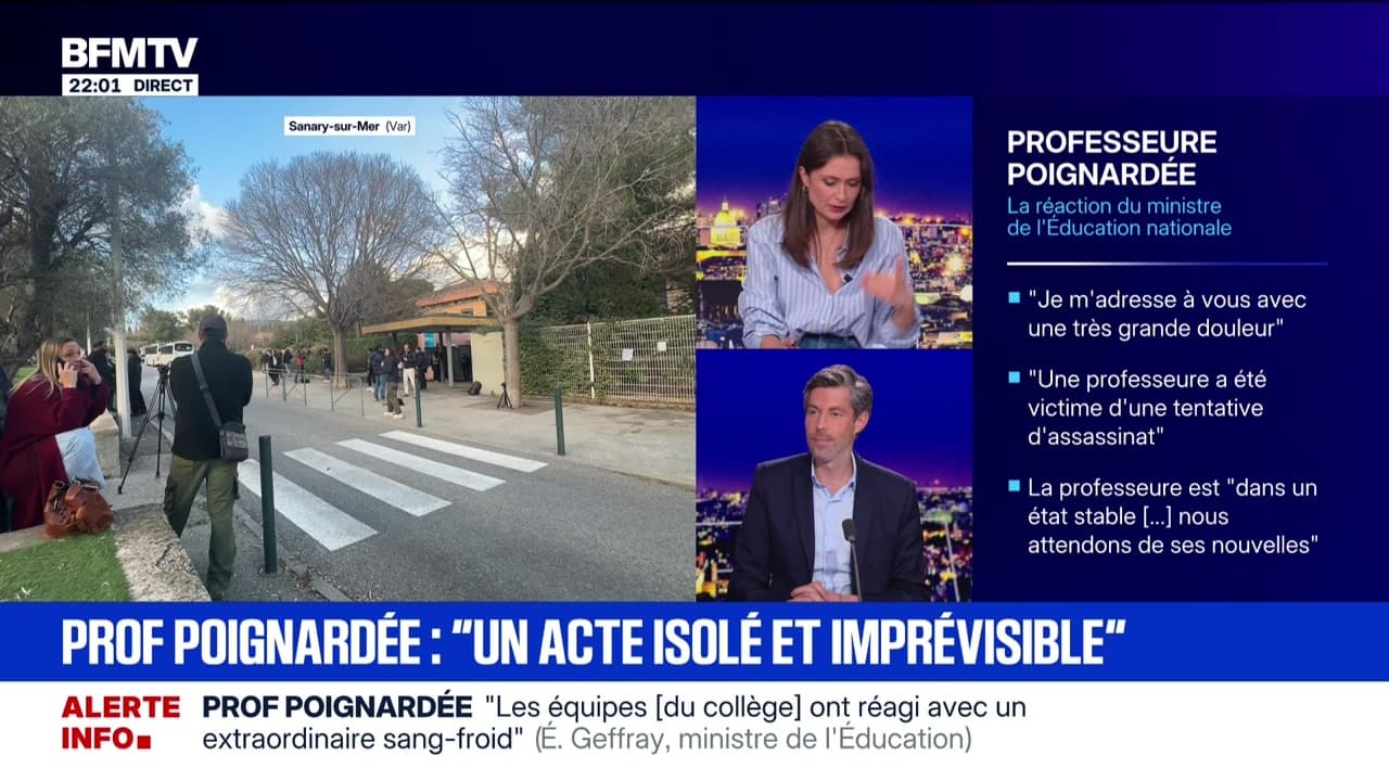 Prof poignardée : "un acte isolé et imprévisible" - 03/02 Kép