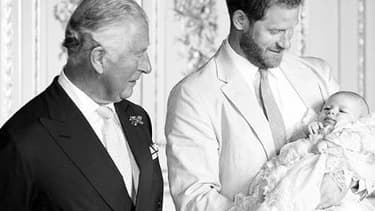 Charles, Harry et Archie.