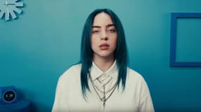 Billie Eilish dans le clip de "Bad Guy"