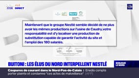 Buitoni: les élus du Nord interpellent Nestlé