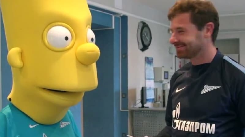 Bart Simpson et Andre Villas-Boas