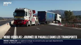 Routes, aéroports, gare... La neige et le verglas ont largement perturbé les réseaux de transport