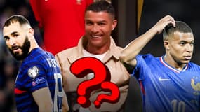 Karim Benzema, Cristiano Ronaldo et Kylian Mbappé.