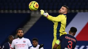 Anthony Lopes lors d'OL-PSG, le 21 mars 2021.