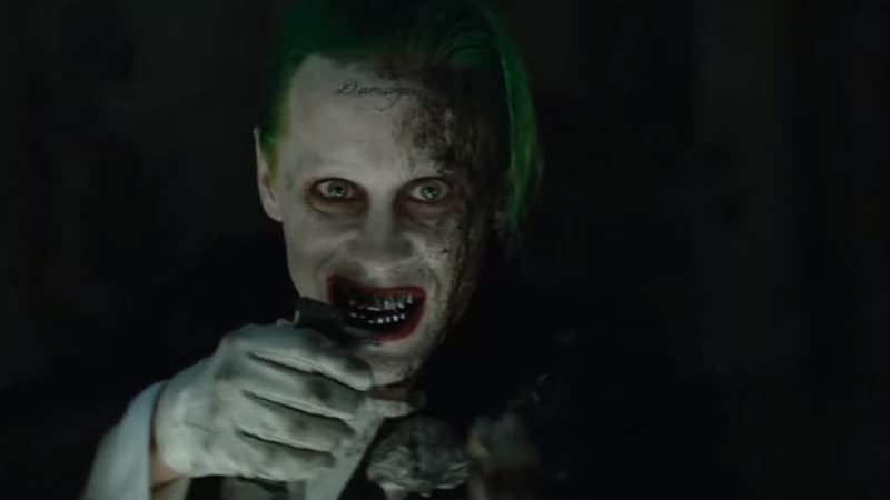 Le Joker dans Sucide Squad, incarné par Jared Leto