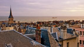 Vue sur les toits du Havre