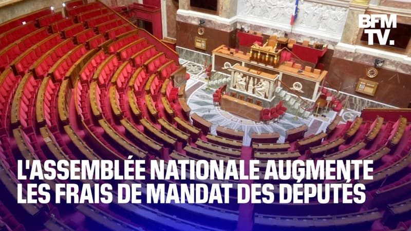 Contre l'inflation, l'Assemblée nationale augmente les frais de mandat des députés de 305 euros par mois
