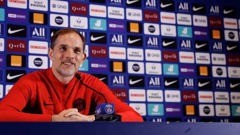 Thomas Tuchel tout sourire