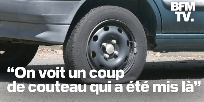 Une cinquantaine de pneus crevés et des poubelles incendiées dans un quartier du Mans