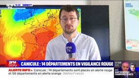 François Jobard (Météo France) sur la canicule: "On attend la fin de cet épisode dans le courant de la journée de lundi"
