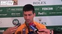 Djokovic : "Mon objectif est de bien jouer à Paris"