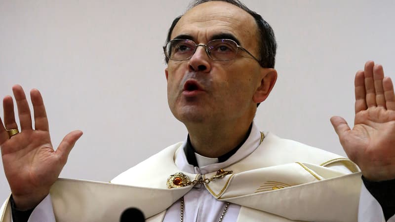 Monseigneur Philippe Barbarin, archevêque de Lyon, en décembre 2014.