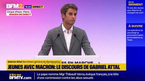  Gabriel Attal souhaite "proposer un chemin" aux Français pour 2027