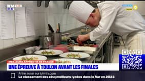 Toulon: une épreuve du concours du Meilleur apprenti de France avant la finale nationale