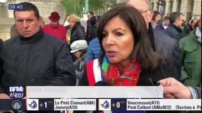 Hommage à Brahim Bouarram: "Je me réjouis qu’il n’y ait pas de défilé du FN à Paris cette année", assure Anne Hidalgo