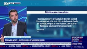 Les questions : comment améliorer le rendement de mon contrat d'assurance-vie ? - 14/02