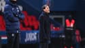 Thomas Tuchel et Rudi Garcia lors de PSG-OL