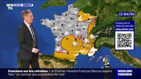 Une France coupée en deux avec du soleil dans le sud de l'Hexagone et de la grisaille dans le nord