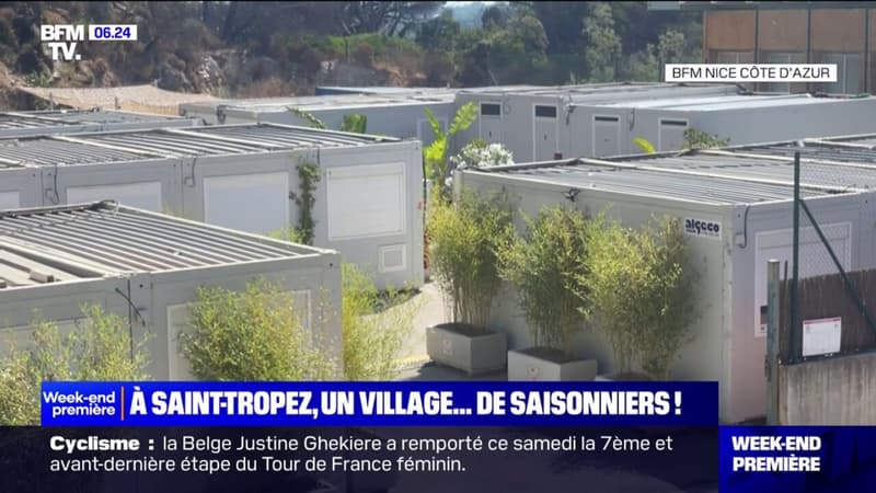 Face au problème de logement des saisonniers, Saint-Tropez propose une solution d'hébergement dans des préfabriqués à ses effectifs