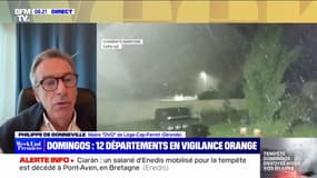 Philippe Gonneville, maire de Lège-Cap-Ferret: "La situation est relativement satisfaisante (...) nous n'avons aucune victime à déplorer"