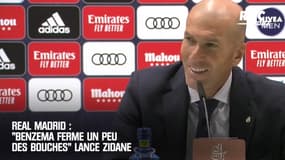 Real Madrid : "Benzema ferme un peu des bouches" lance Zidane