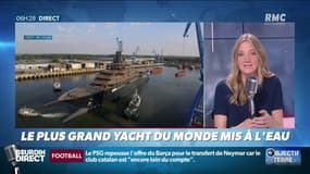 "Objectif Terre": Le plus grand yacht au monde mis à l’eau pour préserver les océans
