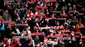 Des supporters de Leipzig