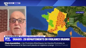 Orages : 28 départements en vigilance orange - 13/08