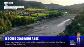 Dans le Doubs, la rivière a disparu par endroits