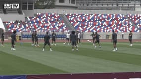 Frank Leboeuf présente le choc Brésil-Belgique
