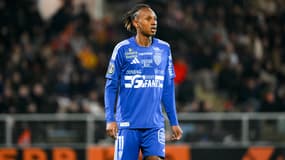 Lamine Cissé avec Bastia le 15 mars 2025