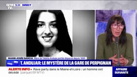 "Il y a au moins une personne qui sait ce qu'est devenue Tatiana, c'est un supplice ": Marie-José Garcia, mère de Tatiana Andujar disparue à Perpignan, témoigne sur BFMTV