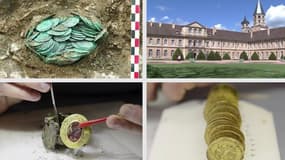 Des milliers de pièces, une bague... voici le trésor médiéval découvert à l'abbaye de Cluny