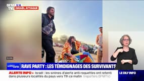  "Il y avait des missiles tout le temps, des coups de feu dans toutes les directions": cette participante à la rave party de Réïm témoigne 