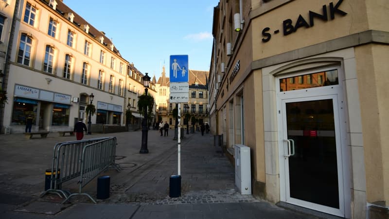 Une rue au Luxembourg, le 10 novembre 2014. 