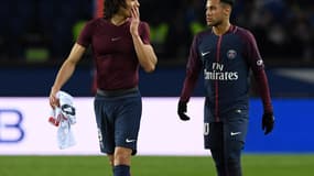 Edinson Cavani et Neymar