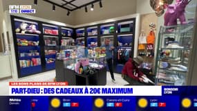 Les bons plans BFM Lyon: des cadeaux à 20€ maximum à Part-Dieu