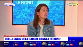 Marine Tondelier, secrétaire nationale d'EELV,  est l'invitée de Bonjour le Nord