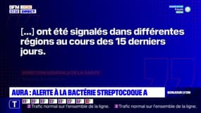 Auvergne-Rhône-Alpes: alerte à la bactérie streptocoque A