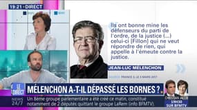 Jean-Luc Mélenchon a-t-il dépassé les bornes ?