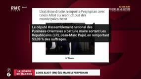 Le monde de Macron: Louis Aliot (RN) élu maire à Perpignan - 29/06