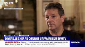 Christophe Leroy: "Je n’ai jamais servi des membres du gouvernement dans les mois passés"