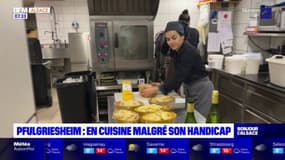 Alsace: à la rencontre d'une commis de cuisine qui a trouvé du travail malgré son handicap