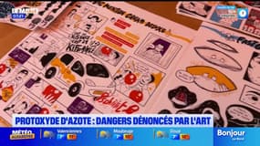 Nord: des détenus dénoncent les dangers du protoxyde d'azote à travers l'art