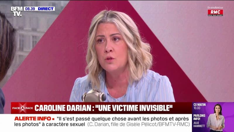 Caroline Darian, fille de Gisèle Pelicot: 