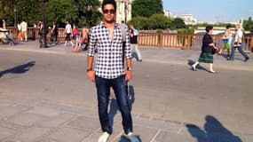 Cette photo postée sur Facebook le 24 juin sur son profil montre Afif Chebil devant Notre-Dame-de-Paris. Elle a été reprise sur une page créée en son hommage.