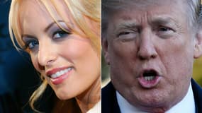 Stormy Daniels, Donald Trump.