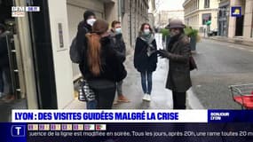 Lyon: malgré le Covid, des visites guidées se poursuivent en petit comité et en plein air